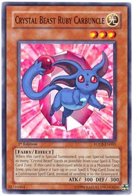 Crystal Beast Ruby Carbuncle [FOTB-EN001] Common | Exor Games New Glasgow