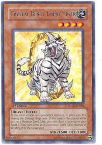 Crystal Beast Topaz Tiger [FOTB-EN004] Rare | Exor Games New Glasgow