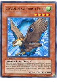 Crystal Beast Cobalt Eagle [FOTB-EN006] Common | Exor Games New Glasgow