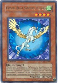 Crystal Beast Sapphire Pegasus [FOTB-EN007] Ultra Rare | Exor Games New Glasgow