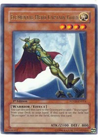 Elemental Hero Captain Gold [FOTB-EN014] Ultra Rare | Exor Games New Glasgow