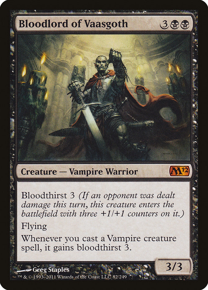 Bloodlord of Vaasgoth [Magic 2012] | Exor Games New Glasgow