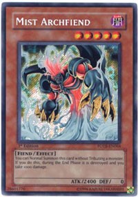 Mist Archfiend [FOTB-EN064] Secret Rare | Exor Games New Glasgow