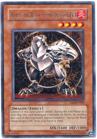 Horus the Black Flame Dragon LV4 [DR3-EN006] Rare | Exor Games New Glasgow