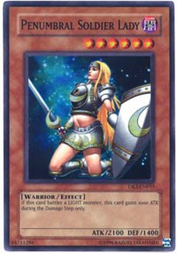 Penumbral Soldier Lady [DR3-EN033] Super Rare | Exor Games New Glasgow