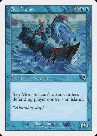 Sea Monster [Seventh Edition] | Exor Games New Glasgow