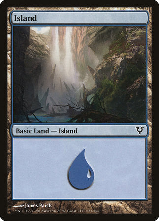 Island (233) [Avacyn Restored] | Exor Games New Glasgow