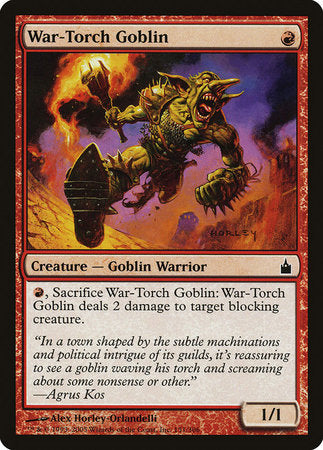War-Torch Goblin [Ravnica: City of Guilds] | Exor Games New Glasgow
