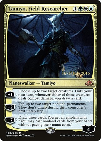 Tamiyo, Field Researcher [Eldritch Moon Promos] | Exor Games New Glasgow