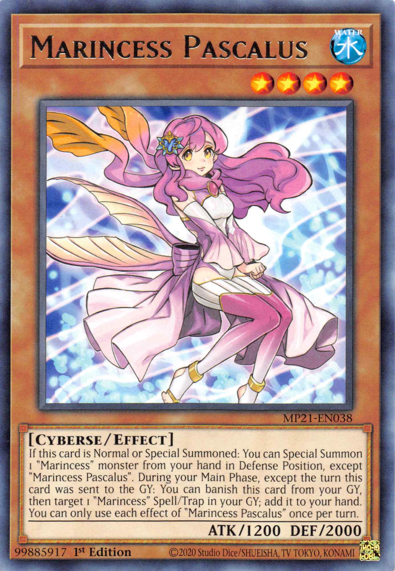 Marincess Pascalus [MP21-EN038] Rare | Exor Games New Glasgow