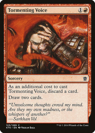 Tormenting Voice [Khans of Tarkir] | Exor Games New Glasgow