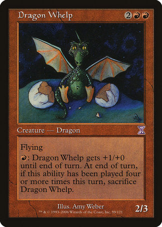 Dragon Whelp [Time Spiral Timeshifted] | Exor Games New Glasgow