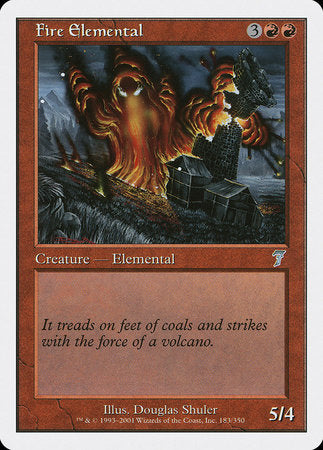 Fire Elemental [Seventh Edition] | Exor Games New Glasgow