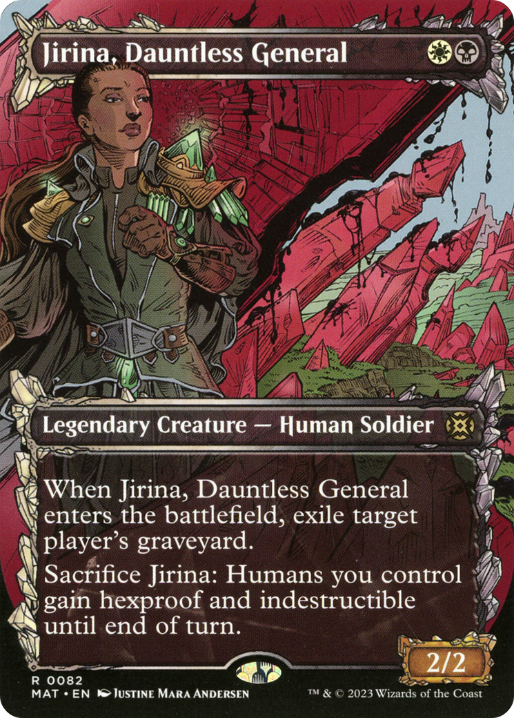 Jirina, Dauntless General (Showcase) [March of the Machine: The Aftermath] | Exor Games New Glasgow