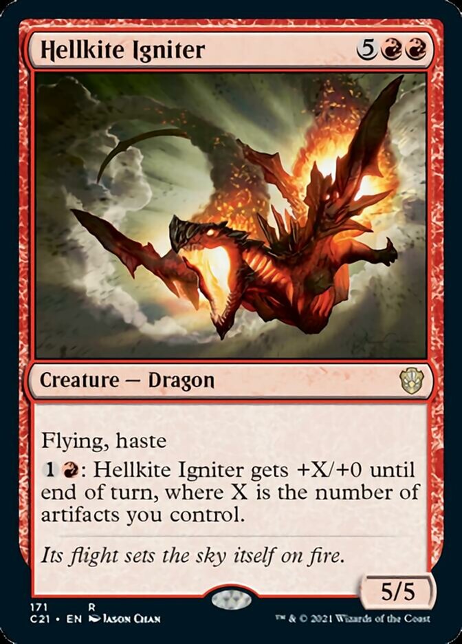 Hellkite Igniter [Commander 2021] | Exor Games New Glasgow