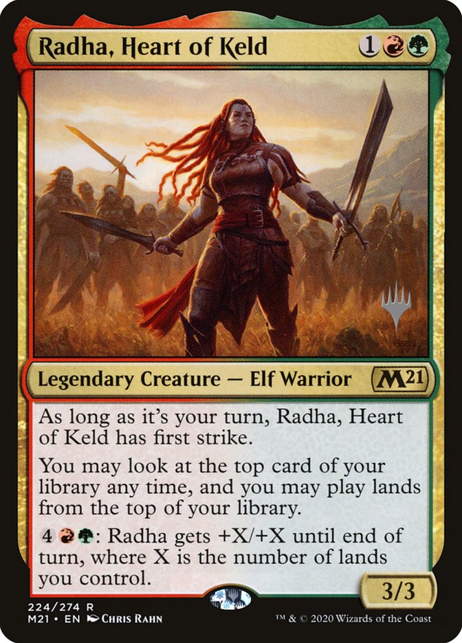 Radha, Heart of Keld (Promo Pack) [Core Set 2021 Promos] | Exor Games New Glasgow