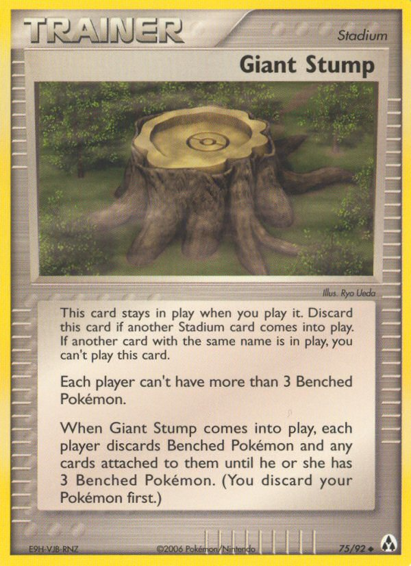 Giant Stump (75/92) [EX: Legend Maker] | Exor Games New Glasgow