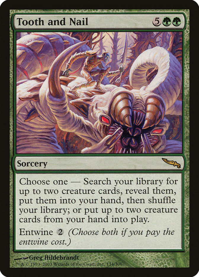 Tooth and Nail [Mirrodin] | Exor Games New Glasgow
