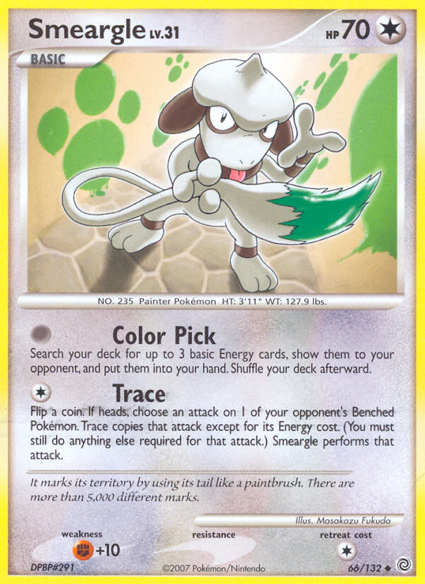 Smeargle (66/132) [Diamond & Pearl: Secret Wonders] | Exor Games New Glasgow