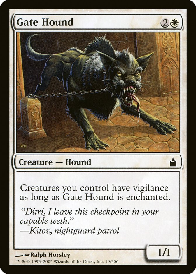 Gate Hound [Ravnica: City of Guilds] | Exor Games New Glasgow