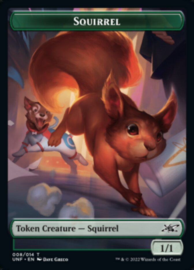 Squirrel Token [Unfinity Tokens] | Exor Games New Glasgow