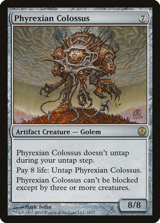 Phyrexian Colossus [Duel Decks: Phyrexia vs. the Coalition] | Exor Games New Glasgow