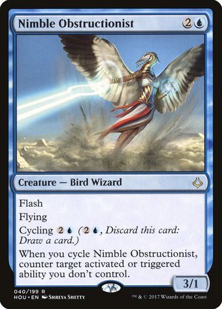 Nimble Obstructionist [Hour of Devastation] | Exor Games New Glasgow