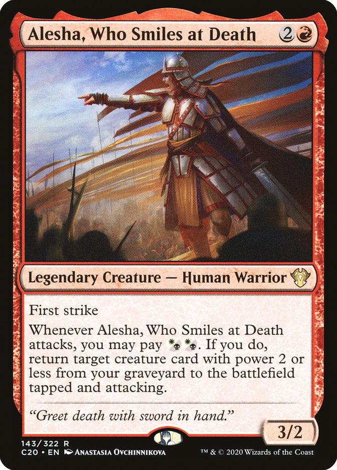 Alesha, Who Smiles at Death [Commander 2020] | Exor Games New Glasgow