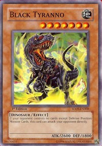 Black Tyranno [SD09-EN008] Common | Exor Games New Glasgow