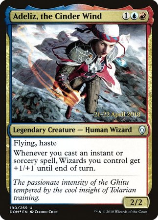 Adeliz, the Cinder Wind [Dominaria Promos] | Exor Games New Glasgow