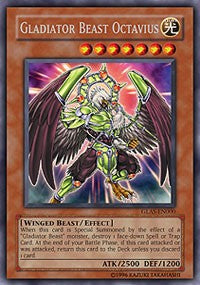 Gladiator Beast Octavius [GLAS-EN000] Secret Rare | Exor Games New Glasgow