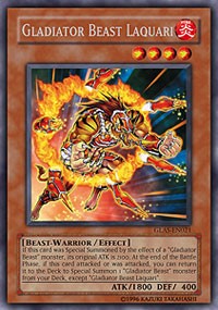 Gladiator Beast Laquari [GLAS-EN021] Rare | Exor Games New Glasgow