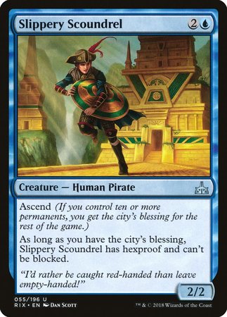 Slippery Scoundrel [Rivals of Ixalan] | Exor Games New Glasgow