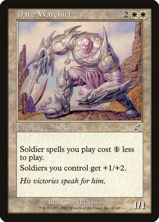 Daru Warchief [Scourge] | Exor Games New Glasgow