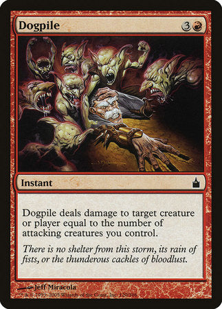 Dogpile [Ravnica: City of Guilds] | Exor Games New Glasgow