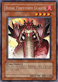 Royal Firestorm Guards [GLAS-EN087] Secret Rare | Exor Games New Glasgow