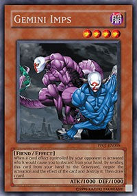 Gemini Imps [PP01-EN005] Secret Rare | Exor Games New Glasgow