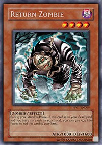 Return Zombie [PP01-EN006] Secret Rare | Exor Games New Glasgow