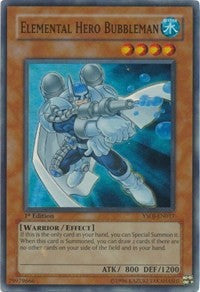 Elemental HERO Bubbleman [YSDJ-EN017] Super Rare | Exor Games New Glasgow