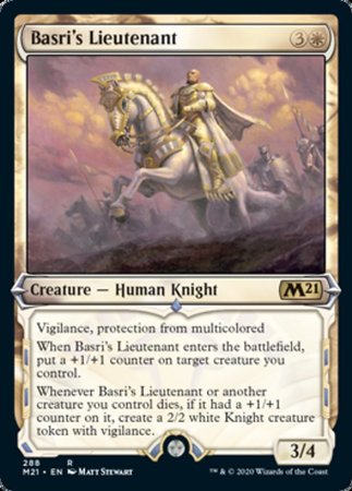 Basri's Lieutenant (Showcase) [Core Set 2021] | Exor Games New Glasgow