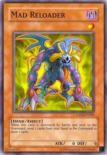Mad Reloader (GX Tag Force 2) [GX04-EN001] Super Rare | Exor Games New Glasgow