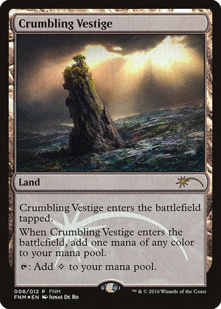 Crumbling Vestige [Friday Night Magic 2016] | Exor Games New Glasgow