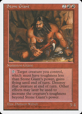 Stone Giant [Fourth Edition] | Exor Games New Glasgow
