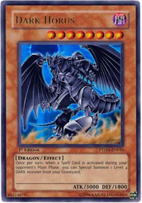 Dark Horus [PTDN-EN016] Ultra Rare | Exor Games New Glasgow