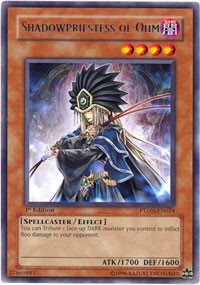 Shadowpriestess of Ohm [PTDN-EN024] Rare | Exor Games New Glasgow