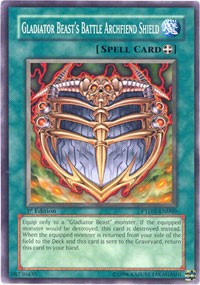 Gladiator Beast's Battle Archfiend Shield [PTDN-EN060] Common | Exor Games New Glasgow