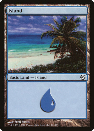 Island (101) [Duels of the Planeswalkers] | Exor Games New Glasgow