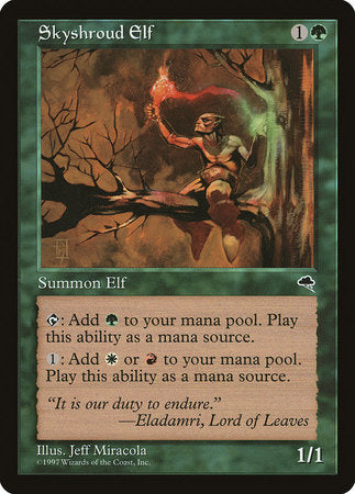 Skyshroud Elf [Tempest] | Exor Games New Glasgow