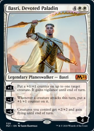 Basri, Devoted Paladin [Core Set 2021] | Exor Games New Glasgow