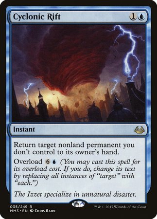 Cyclonic Rift [Modern Masters 2017] | Exor Games New Glasgow